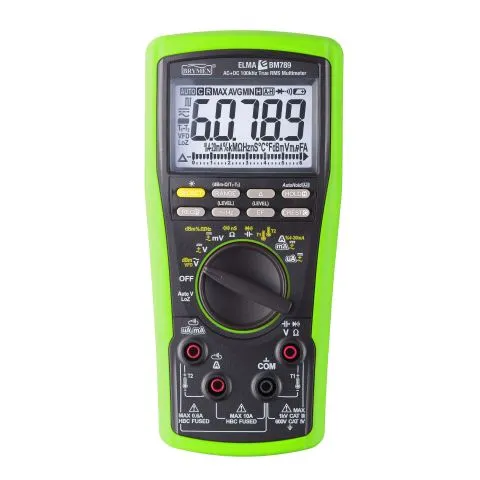 Outlet BM789 Elma Multimeter med många funktioner och hög bandbredd